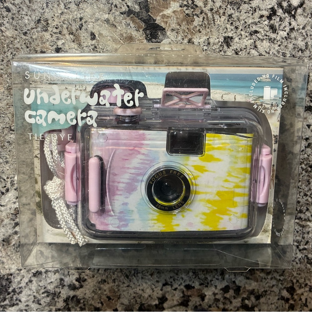 Sunnylife Underwater Tie Dye Color Camera (New In Box)